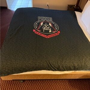 Star Wars Darth Vader 'Power' Black and Red Throw Blanket
